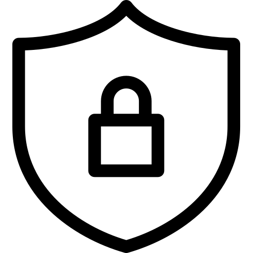 Privacy-first conversations icon